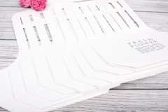 Сумка для цветов, Белая, 20*40*10 см, 1 шт.