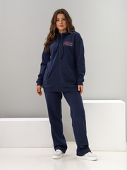 Костюм с брюками КБис-055/тсиний-п