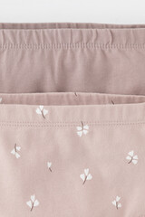 трусы/ уп  для девочки  К 1968-2уп/латте,бежевый,ландыши