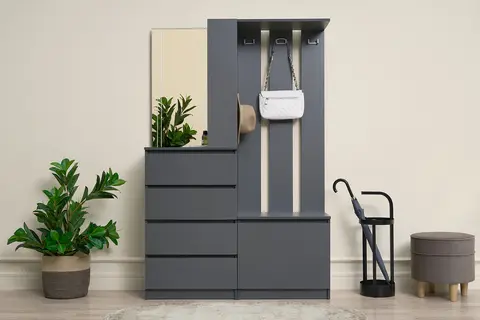 Прихожая Симпл ПР-04 графит