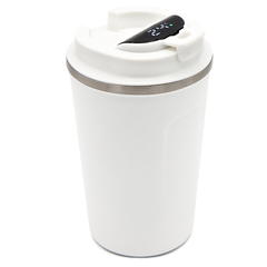 Термокружка Moon с дисплеем, 380мл, белый