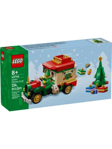 Конструктор новогодний 40746 Грузовик Санта-Клауса