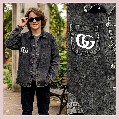 Рубашка джинсовая м (10-15) 260310-W1118