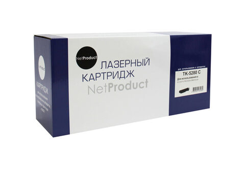Тонер-картридж NetProduct (N-TK-5280C) для Kyocera ECOSYS P6235, M6235, M6635, C, 11K