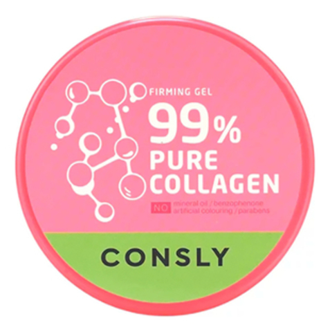 Consly Pure Collagen Firming Gel - Многофункциональный гель для лица и тела с гидролизованным коллагеном