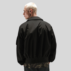 Бомбер Alpha Industries CWU 36/P Relaxed Patched Black (Черный)