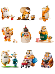 Рандомная фигурка Blind Box Alexander The Fat Tiger - Roaring Love Series 2: Epic Filial Fail