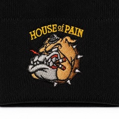 Шапка-Бини с подворотом House of Pain "Mad Dog" (black)