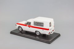 IZH-27156 Ambulance white 1:24 Legendary Soviet cars Hachette #83