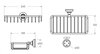 Cezares APHRODITE-SOD-02 APHRODITE-SOD-02 Мыльница подвесная, бронза
