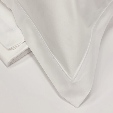 Постельное белье 2 спальное евро Сlaire&Caroll Vire белое