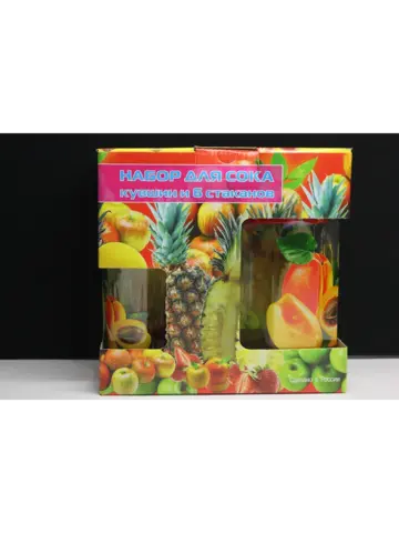 Набор Кувшин и 6 стаканов