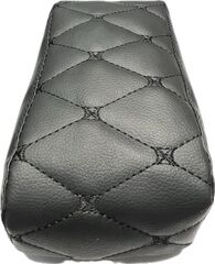 Чехол на штатный подлокотник Лада Приора (чёрная нить Бабочка)