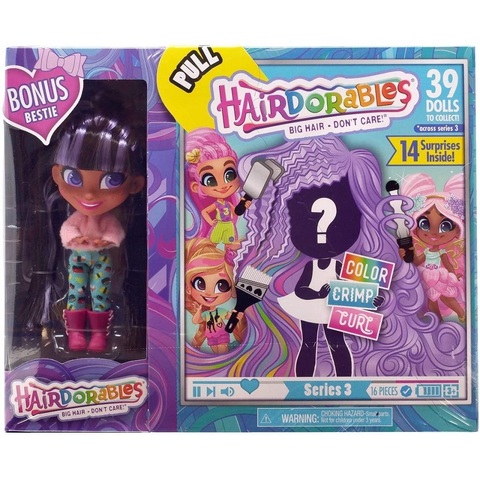 Кукла-сюрприз HairDUDEables 3 серия Мальчик и Скайлар