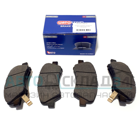 КОЛОДКИ ПЕРЕДНИЕ SOLARIS, RIO III WATO-TECH