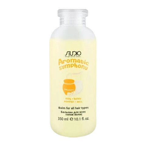 Kapous Studio Aromatic Symphony Balm Milk Honey - Бальзам для всех типов волос Молоко и Мед