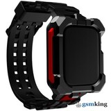 Element Case Special Ops Band for Apple Watch 7 45mm Black/Red (Черный/красный)
