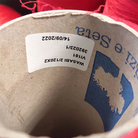 Вискоза с шелком (12%) SERVIZI E SETA / WASABI VISCOSETTA 3000 красный