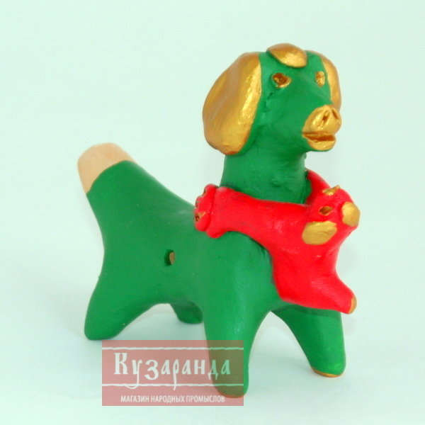 абашевские игрушки собака