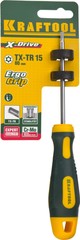KRAFTOOL Х-Drive, TX HOLE15 x 80, отвертка (250077-15-080)