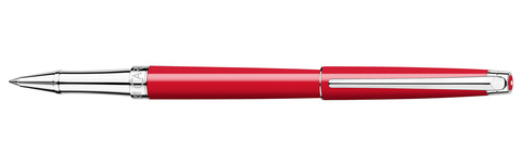 Ручка-роллер Caran d'Ache Leman Slim Scarlet Red Lacquer SP (4771.770)