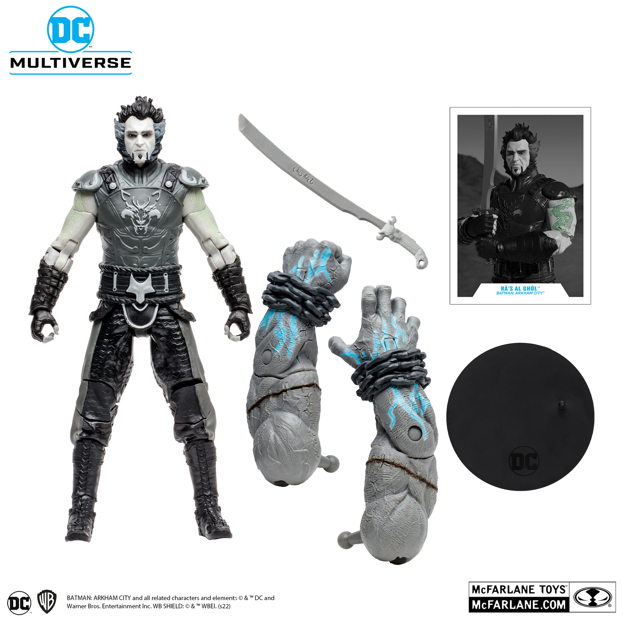 Фигурка McFarlane Toys DC: Ra's Al Ghul (Batman: Arkham City