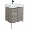 Aquanet 302524 Тумба с раковиной Nova Lite 60 2 дв. цв. дуб рошелье (302524)