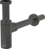 Alcaplast A400-GM-P Сифон для умывальника DN32 DESIGN, GUN METAL-глянец