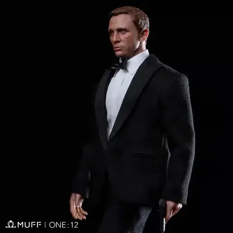 Фигурка Агент 007 Джеймс Бонд Дэниел Крейг масштаб 1/12