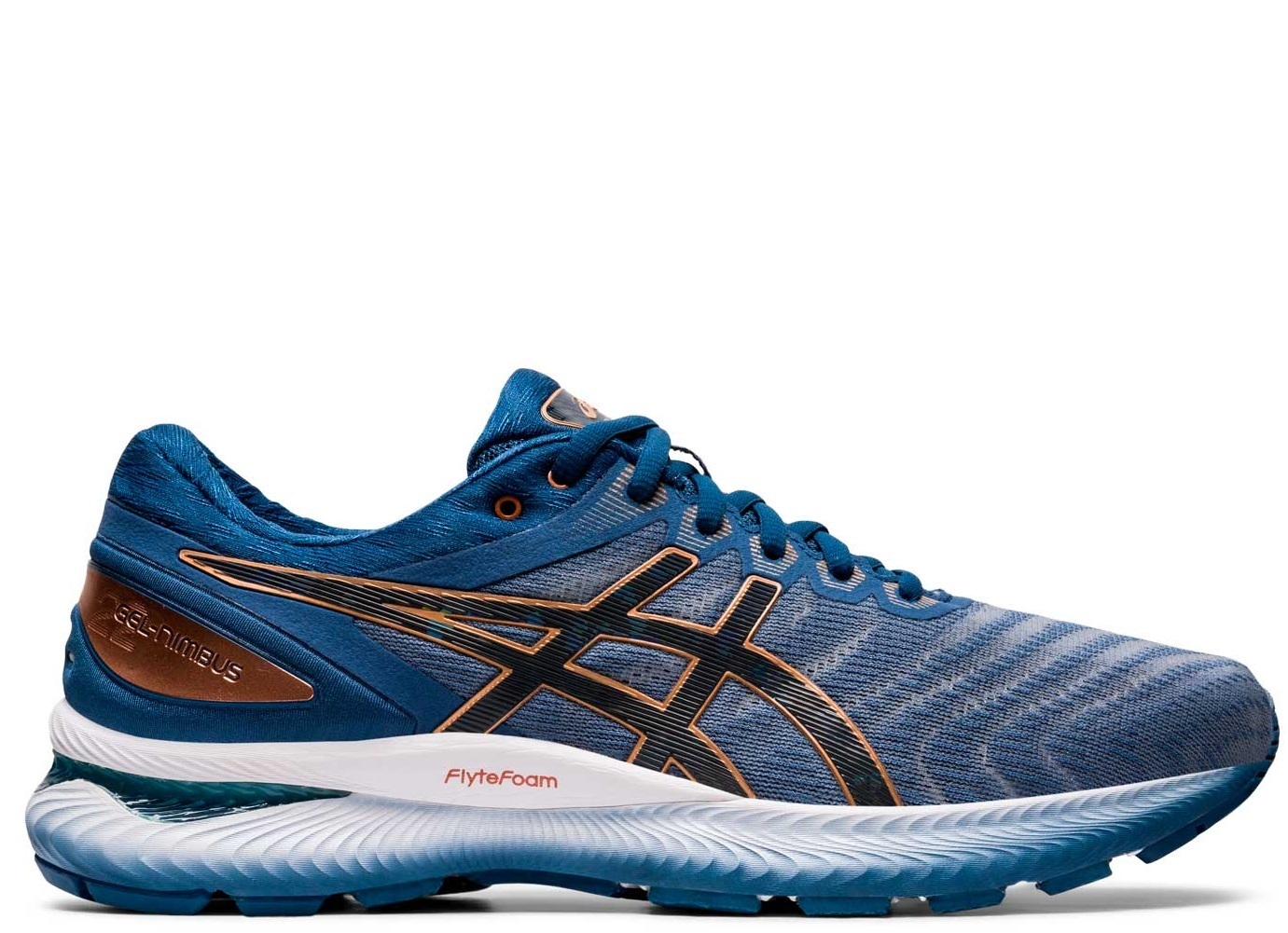 Asics gel nimbus azul hotsell