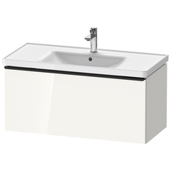 Duravit D-Neo Тумбочка подвесная 440x984x452, 1 ящик, цвет: белый высокоглянцевый DE425602222 фото