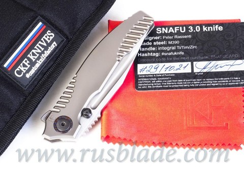 CKF/Rassenti SNAFU 3.0 C collab knife 