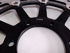 Диск тормозной передний на DUCATI, YAMAHA, MOTO GUZZI, CAGIVA / черный