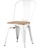 Стул TOLIX WOOD белый глянцевый