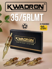 Картридж для татуажа "KWADRON Round Liner 35/5RLMT" упаковка 20 шт.
