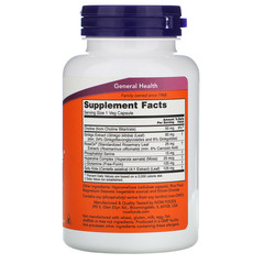 Now Foods, Brain Elevate, 120 растительных капсул
