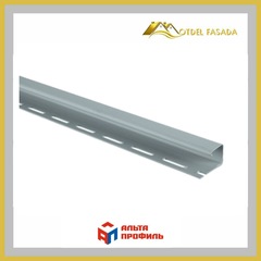 Джей профиль Альта профиль Т-15 Светло-серый  3м