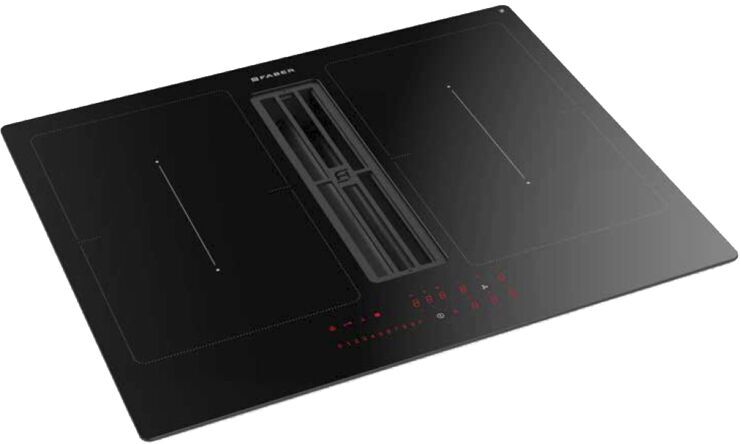 Варочная панель со встроенной вытяжкой Faber GALILEO SMART BK A600, 340 ...