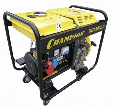 Дизельный генератор Champion DG6500E-3 5.5кВт