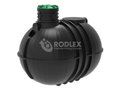 Резервуар пожарный ModulTank PR 10 подземный Родлекс цилиндрический 10000 л. горизонтальный (2400x3500x2500см;392кг;черный) - арт.559894