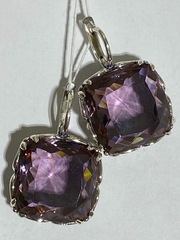 Ретро (серьги из серебра)