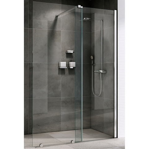 Abber Komfort AG09120 Душевая перегородка, цвет: хром