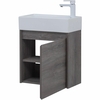 Aquanet 302520 Тумба c раковиной Nova Lite 50 1 дв. цв. дуб рошелье (302520)