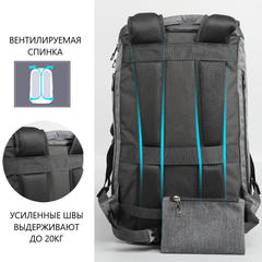 Рюкзак-торба Tigernu T-B3385 синий