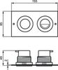 Ideal Standard Septa Pro Панель Смыва R0134MY