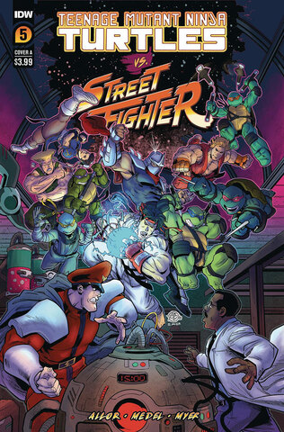 Teenage Mutant Ninja Turtles Vs Street Fighter #5 (Cover A)