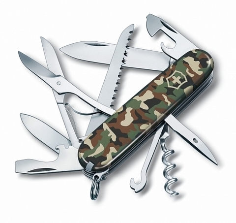 Нож перочинный Victorinox Huntsman 91мм 15 функций камуфляж (1.3713.94)