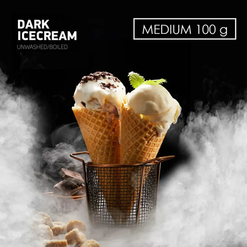 Табак Dark Side 100 г MEDIUM DARK ICECREAM