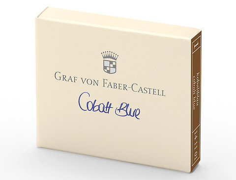Картриджи с чернилами Graf von Faber-Castell Cobalt Blue (141101)