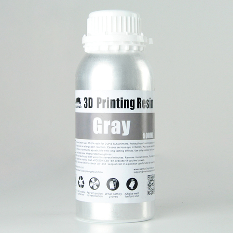 Фотополимер Wanhao серый (500 мл)